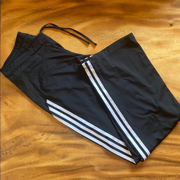 🌈 Adidas Climalite Yoga Pants Gymwear Softshell - Picture 1 of 6